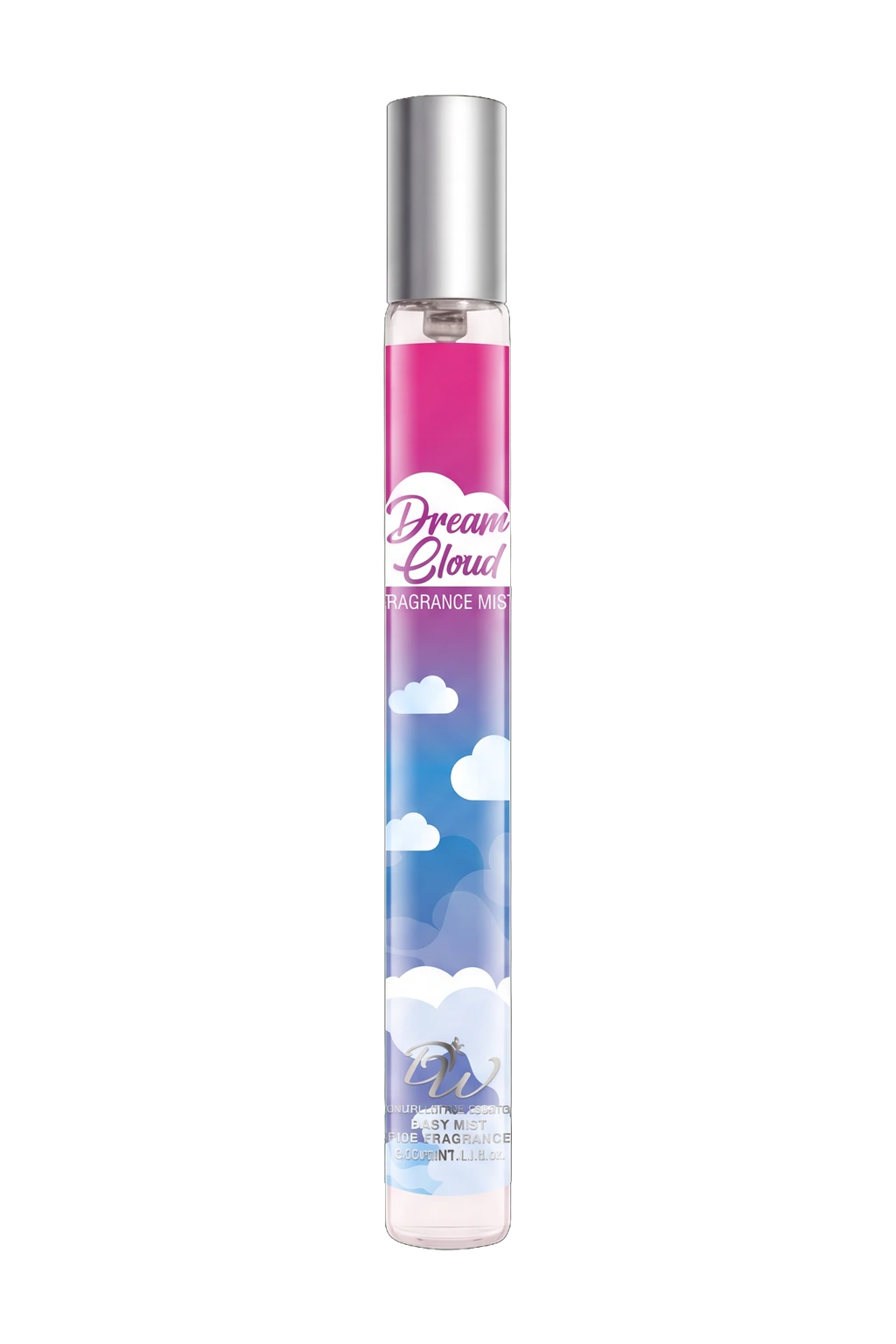 Tube Dream Cloud devant des panneaux de verre dichroïque pastel