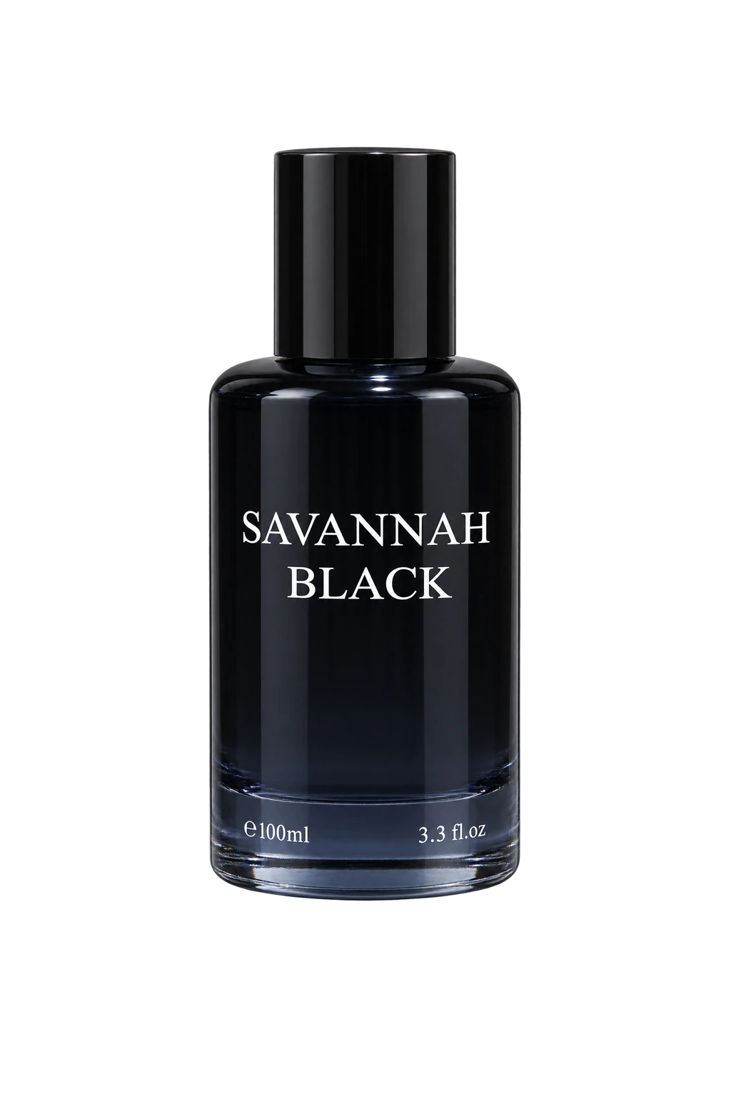 Flacon Savannah Black dans un paysage épicé au soleil couchant